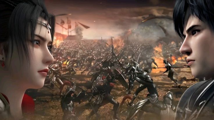 Purple River Epic War Battle Scene